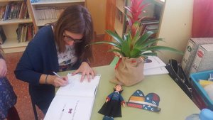 Animación a la lectura CEPR San Pascual Bailón, PInos Puente (Granada). 4-dic-18
